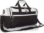 DALIX 17" Blank Duffle Bag Duffel Bag Travel Size Sports Durable Gym Bag