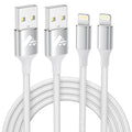 iPhone Charger 10 ft 2Pack [Apple MFi Certified] Long iPhone Charger Cord Fast Charging USB to Lightning Cable Braided iPhone Charging Cord for iPhone 14 13 12 11 Pro Max XR XS X 8 7 6 Plus SE, iPad