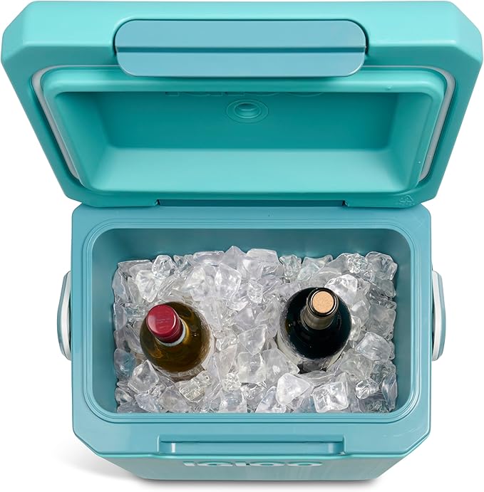 Igloo Tag Along Too Coolers | Insulated Hard Shell Picnic Style Cooler | Rolling Ice Chest