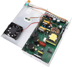 DROK 24V Power Supply, AC 110V/220V to DC 0-24V 20A 480W Buck Converter, Variable Adjustable Adapter Regulated 5V 12V 24V Volt Switching Voltage LED Transformer 20A Amp Charger for Computer Lab