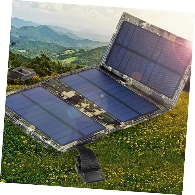 DOITOOL Portable Solar Panel Charger for Cell Phone USB Emergency Solar Charger for Car Camping