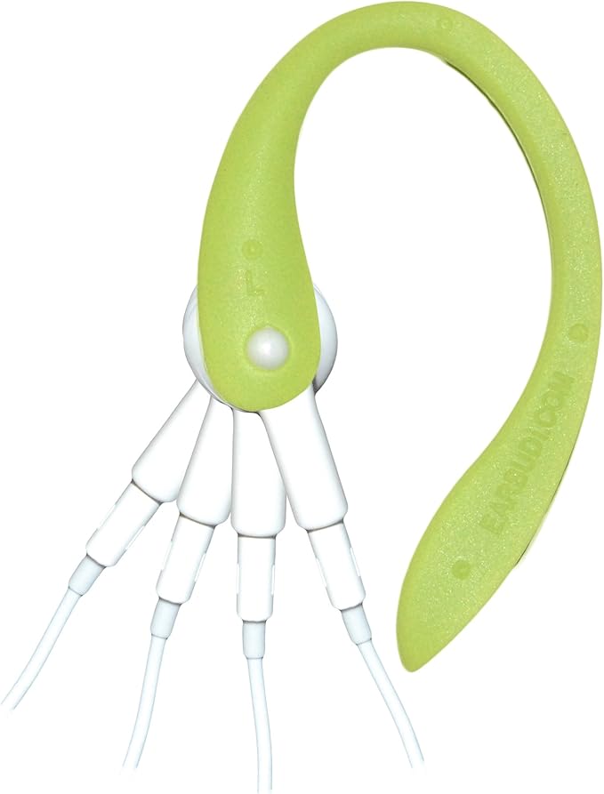 Flex - Compatible with Your Apple iPhone Wired EarPods | Attaches to Your Wired EarPods for iPhone Models | (Green)