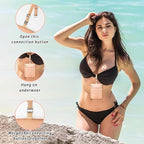 YOYI YOYI Hidden Travel Bra Wallet for Women, Neck wallet & travel pouch with Adjustable Neck Strap, RFID Blocking travel wallet protecting your credit cards and valuables（Minimalist）