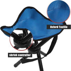 Travel Folding Camping Stool, Use Height 14" and Max Weight 210 lbs Outdoor Portable Party Chair Fishing Chair Seat for Camping Fishing Hiking Gardening and Beach Painting