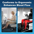Airplane Foot Hammock, Portable Foot Hammock for Plane Travel to Relax Your Feet, Plane Travel Essentials Comfy Foot Rest Hanger Plane Footrest for Long Trip