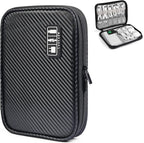 Luxtude Cord Organizer Travel, Cable Organizer Bag, Portable Electronics Organizer, Travel Essentials for Cord Storage/Charger Storage/Cable Storage