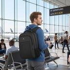 MATEIN Business Laptop Backpack, 15.6 Inch Travel Laptop Bag Rucksack, Water-Resistant Bag Daypack for Work College Computer Men Women Backpack, Black