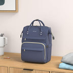 LOVEVOOK Laptop Backpack for Women,15.6 Inch Professional Womens Travel Backpack Purse Computer Laptop Bag Nurse Teacher Backpack,Waterproof College Work Bag Carry on Back Pack with USB Port,Dark Blue