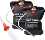DkOvn Solar Shower Bag, 5 Gallons/20L Camping Shower Bag, Portable Shower Bag with Removable Hose and On-Off Switchable Shower Head for Camping Beach Swimming Outdoor Traveling