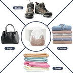 Berlune 200 Pcs Dust Bag for Purse Travel Shoe 19.7 x 15.8 Inches Non Woven Fabric Handbag Storage Organizer Breathable Dust Bag with Rope for Storing Shoes Boots, White
