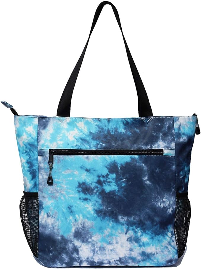 Original Floral Water Resistant Large Tote Bag Shoulder Bag for Gym Beach Travel Daily Bags Upgraded