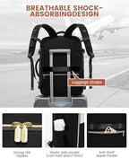 LOVEVOOK Travel Backpack for Women, 40L Carry On Backpack for Airplanes, Personal Item Bag for Airlines Fits 17 inch Laptop,TSA Approved Luggage with 3 Packing Cubes,Waterproof Weekender Gym back pack