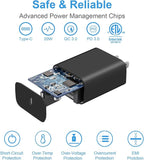 iPhone 17 16 15 Charger Fast Charging 3+3Pack Type C Charger USB C Chargers Block with 10FT Cable for iPhone Air/17/17 Plus/17 Pro/17 Pro Max/16/16 Plus/16 Pro/16 Pro Max/15/15 Pro Max/iPad Pro(Black)