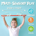 BUNMO Pop Tubes - Sensory Toys - Fidget Toys - Imaginative Play & Stimulating Creative Learning - Hours of Fun for Kids - Tons of Ways to Play - Non-Mouthable Toy 3+ - 8 Pack Small