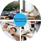 Quality Foam Ear Plugs 500 Pair - 32 dB Noise Cancelling High Decibel Sound Blocking Soft - Dispenser Refill Safety Hearing Protection Ear Protection Disposable Light Blue