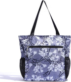 Original Floral Water Resistant Large Tote Bag Shoulder Bag for Gym Beach Travel Daily Bags Upgraded