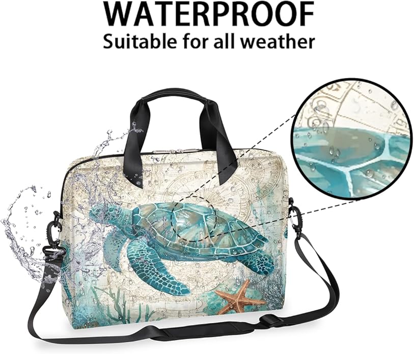 Cute Laptop Shoulder Bag for Women Men, Computer Laptop Bag Laptop Sleeve Case Laptop Satchel Briefcase Carrying Bag QA-1