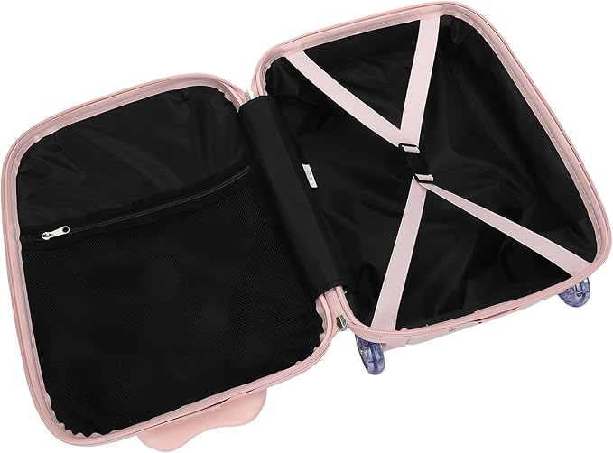 Bioworld Super Mario Brothers Princess Peach Kids' 16.5" Wheeled Luggage