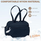 SYTRAH Gym Bag for Women, Lightweight Workout Duffle Bag with Shoe & Wet Separation for Gym, Yoga, Travel & Overnight, Stylish Sports Bag with Adjustable Shoulder Strap Blue