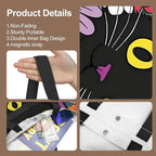 ANNA QUEEN Cat Tote Bag Shoulder Bag Handle Bag for Gym Yoga Picnic Beach Kitchen Reusable