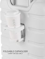 SwissGear 7366 Signature Hardside Expandable Luggage with Spinner Wheels, TSA Lock, Cup-Holder, White, 2-Piece Set (19/27)