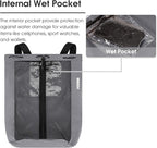 WANDF Swim Bag Mesh Drawstring Backpack Beach Backpack for Swimming, Gym, and Workout Gear