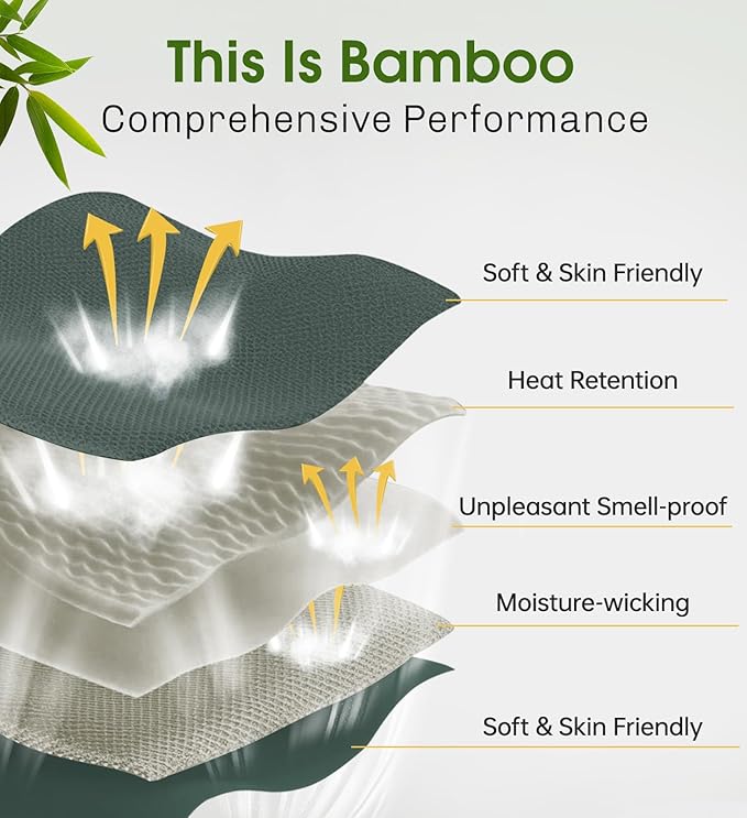 Bamboo Cotton Large Sleep Mask with Bluetooth Wireless Headphones - Blackout Eye Mask for Sleeping 3D Contoured Sleep Eye Cover Headband Ear Plugs Low Noise Hook for Men Women Better Experience (Grey)