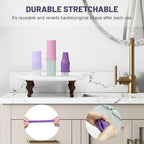 Mrsdry Bottle Covers for Travel, Leak Proofing, Travel Size Container Silicone toiletry sleeves, Leak Locks Travel Accessories for Shampoo Wash Body Bottles and other beauty and personal care(8pcs)