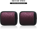 Glitter Sparkles A Pattern Luggage Handle Wraps 2 Pack for Suitcase, Handle Covers Suitcase Luggage Handle Wrap Luggage Tag Wraps Travel Accessories