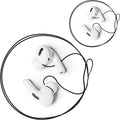 New Version of Anti-Lost Strap for Wireless in-Ear Earbuds with Ear Tips, Airpod pro Lanyard - Black 2pack (Compatible with Airpods Pro 1 2 3, Sony, Beats, Samsung, Bose)