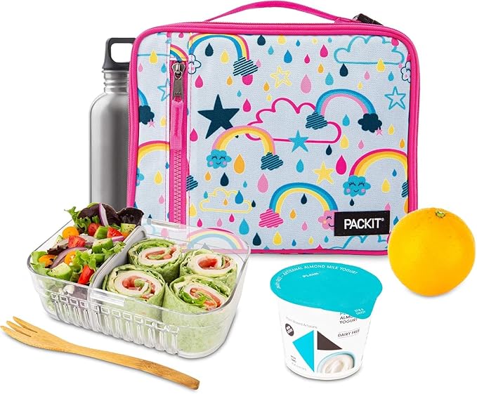 Packit, Lunch Box Freezable Classic Rainbow Sky
