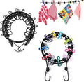 Clothes line 2 PCS,Travel Accessories Clothes line with 12 Clothes Clips, Retractable Portable Clothesline for Travel for Indoor Laundry Drying line,Hotel, Cruise,Outdoor Camping Essentials