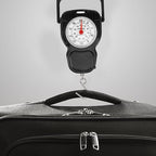 Portable Mini Luggage Scale 20kg Mechanical Spring Hanging Scale with Tape for Travel and Shipping Use