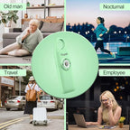 Thopeb– Personal Safety Alarm for Women–135dB Siren, Strobe Light and Rechargeable - Safety Alarm Keychain for Women (Pale Green)