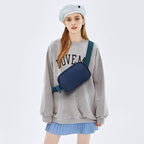 Fanny Pack Crossbody Bag for Women and Men, Belt Bag for Hiking Bum Bag with Adjustable Strap,Casual Cell Phone Pouch?Waist pack for Running Workout Sports Travel Blue