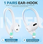 5 Pack Ultra Strong Magnetic AirPods Pro Straps, Anti-Lost Neck Cord for AirPods Pro 3 2025 ,AirPods 4th, AirPods Pro 2nd/1st, AirPod 3rd, AirPod 2nd/1st - 5 Pcs Silicone Sports Lanyard and 2 Ear Hook
