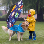 MRTLLOA 40/49/56 Inch Oversize Windproof Inverted Reverse Upside Down Umbrella, Golf Size Rain Umbrella, Double Layer, C-Shaped Handle for Men, Women and Kids
