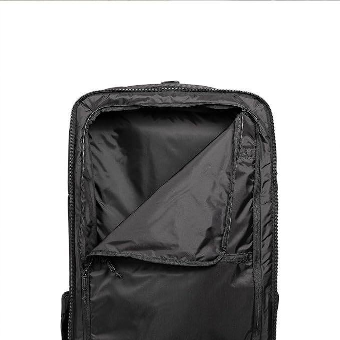 Topo Designs Global Travel Bag – 30L or 40L - Carry-On Compliant Most Airlines, Durable Travel Duffel Bag, Clam Shell Main Pocket, Laptop Sleeve, Backpack, Luggage (40L / Black/Black)