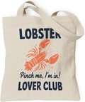 Aesthetic Canvas Tote Bag, Cute Reusable Bags for Women with Inner Pocket