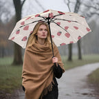 Folding Umbrella Windproof Travel Umbrellas Money Hundred Dollar Bill Light Portable Manual Rain Umbrellas for Man Women