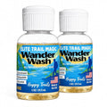 Elite Trail Magic- 2 pack- Made In USA- Wander Wash Biodegradable Castile Soap – Ultralight (2) 1 oz Concentrated Liquid Soap for Camping -Travel & Backpacking – All Purpose, Unscented (2)