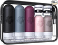 20Pack Travel Bottles for Toiletries, Silicone TSA Approved Travel Size Containers, Travel Essentials Leak Proof Refillable Liquid, Travel Shampoo and Conditioner Bottles