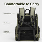 Cat Backpack Carrier for Small Dogs and Medium cat Puppy Kitten Bunny Pet Carrier Backpack Collapsible with Fully Ventilated Mesh with Safety Leash (DarkGreen, 12.9" L x 10.62" W x 15.5" H - M)