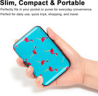 Credit Card Holder Small RFID Blocking Wallet Business Metal Slim Mini Aluminum Hard Case for Women Men