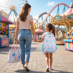 RHCPFOVR Kids Backpack for Girls - Girls Backpack 3-8 Ages Butterfly for Kids 15 Inch School Bookbag for Kindergarten Elementary School Bookbag for Girl 1st 2nd Grade