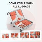 11 Set Packing Cubes for Travel, Gifts for Women Mom,Anti-Tearing Suitcase Organizer,OlarHike Vacation Essentials & Accessories for Cruise Ship