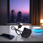 Black Charging Cable Charger Cord for HW22 Smartwatch Intelligent Watch Smart Watch Charger Magnetic,Dock Holder Stand USB Cable Adapter Cables(30cm),Smartwatch Cables & Chargers