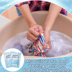 Leelosp 300 Pcs Individual Travel Laundry Detergent Bulk Travel Size Laundry Detergent Packets Portable Single Use Liquid Soap for Traveler Hostel Essentials Cleaning