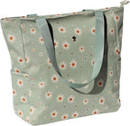Original Floral Water Resistant Large Tote Bag Shoulder Bag for Gym Beach Travel Daily Bags Upgraded