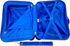 Fast Forward Paw Patrol Ride-On 18" Suitcase for Kids/Tow-Along Toddler Carry-On Luggage with Wheels